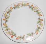 Click to view larger image of Mikado Fine China Glendale w/Gold Dinner Plate Occupied (Image1)
