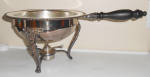 Click to view larger image of Oneida Silver Company Chafing Dish/Base/Burner Set! (Image1)