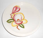 Click to view larger image of Vernon Kilns Pottery RARE Lotus Salad Plate! MINT (Image1)