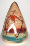Click to view larger image of Marc Bellaire Ceramics Beachcomber Decorated Large Vase (Image1)