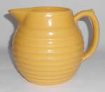 Click to view larger image of Bauer Pottery Ring Ware Yellow2 Qt Pitcher!  (Image3)