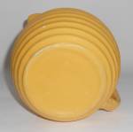Click to view larger image of Bauer Pottery Ring Ware Yellow2 Qt Pitcher!  (Image6)