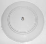 Click to view larger image of Royal Tettau Porcelain China White Rose Dinner Plate!  (Image2)