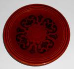 Click to view larger image of Vintage Fiesta Pottery Sheffield Amberstone Bread Plate (Image1)
