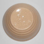 Click to view larger image of Bauer Pottery Ring Ware Tan Speckle #24 Mixing Bowl  (Image4)