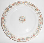 Syracuse China Porcelain Oriental W/Gold Dinner Plate 