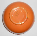 Click to view larger image of Coors Pottery Rosebud Orange Medium Pudding Bowl (Image4)