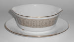 Click to view larger image of Noritake China Porcelain Justine Floral Gravy Bowl (Image1)