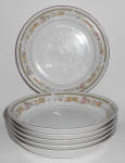 Click to view larger image of Set/6 Everbrite Japan Porcelain China Savanah Soups (Image1)