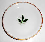 Click to view larger image of Noritake China Porcelain Greenbay w/Gold Bread Plate (Image1)