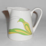 Click to view larger image of Syracuse China Restaurant Stylish Green/Yellow Bird Cr (Image1)
