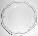 Click to view larger image of Z.S. & Co Porcelain Bavaria China Gold Filigree Salad (Image1)