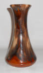 Click to view larger image of Brush McCoy Art Pottery Brown Onyx #064 Art Vase (Image2)