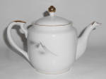 Click to view larger image of Kutani China Porcelain Gold Hayasi Fuji Teapot W/Lid (Image3)