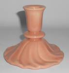 Click to view larger image of Franciscan Pottery Coronado Art Ware Gloss Coral Candle (Image1)