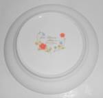Click to view larger image of Mikasa Bone China Just Flowers Bread Plate (Image2)