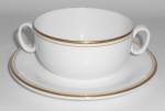 Click to view larger image of Royal Doulton China Gold Band Janet Rimmed Cream Soup  (Image1)