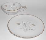 Click to view larger image of Noritake China Porcelain Gold Band Laverne Cup & Saucer (Image1)