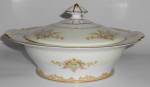 Click to view larger image of Noritake China Porcelain N3149 Floral w/Gold Covered Ve (Image1)