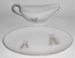 Click to view larger image of Fukagawa China Porcelain Gold / Silver Bamboo #901 Gra (Image2)