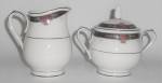 Click to view larger image of Noritake China Porcelain Etienne Creamer/Sugar Bowl Set (Image1)