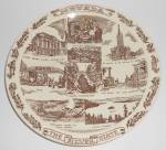 Vernon Kilns Pottery Nevada Commemorative Plate