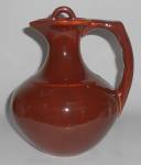 Click to view larger image of Franciscan Pottery El Patio Redwood Gloss Carafe w/Cap (Image3)
