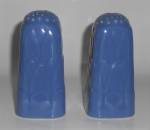 Click to view larger image of Coors Pottery Coorado Blue Salt & Pepper Shaker Set (Image1)