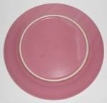 Click to view larger image of Coors Pottery Rosebud Early Red 9in Plate (Image2)