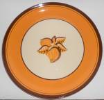 Click to view larger image of Franciscan Pottery VERY RARE Mango 14" Chop Plate (Image1)