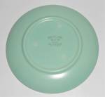 Click to view larger image of Catalina Pottery Rancho Ware Satin Green Bread Plate (Image2)