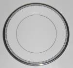 Click to view larger image of Royal Doulton China Sarabande Platinum Band Salad Plate (Image1)