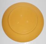 Click to view larger image of Bauer Pottery Ring Ware Yellow 9.5" Plate #5 (Image2)
