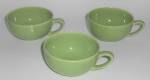 Vernon Kilns Pottery Casual California Lime Green Cups 