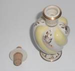 Click to view larger image of Franciscan Pottery Kaolena China Yellow Perfume Bottle  (Image2)