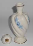 Click to view larger image of Franciscan Pottery Kaolena China Blue Perfume Bottle Fl (Image2)