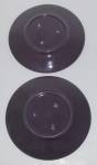 Click to view larger image of Franciscan Pottery El Patio Pair Grape Saucers (Image2)