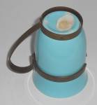 Click to view larger image of Franciscan Pottery El Patio Glacial Blue Tumbler w/Wrou (Image2)