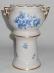 Click to view larger image of Bethwood Royal China Blue Floral w/Gold Pedestal/Jardin (Image3)