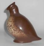 Click here to enlarge image and see more about item 33605: Howard Pierce Porcelain Pottery Quail Figurine