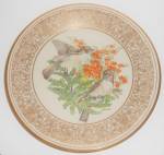 Click to view larger image of Lenox China Boehm 1981 Eastern Phoebe Plate (Image1)