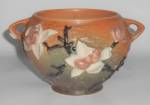 Click here to enlarge image and see more about item 34168: Roseville Art Pottery Magnolia #665-4'' Jardiniere