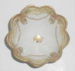 Early Noritake China Porcelain Floral w/Gold Tri-Footed