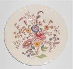 Click to view larger image of Vernon Kilns Pottery Chintz Bread Plate (Image1)