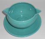Click to view larger image of Vernon Kilns Pottery Early California Green Gravy Bowl (Image2)