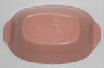 Click to view larger image of Bauer Pottery La Linda Matte Pink Vegetable Bowl (Image3)