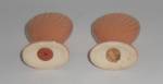 Click to view larger image of Franciscan Pottery Coronado Gloss Coral Salt & Pepper S (Image2)
