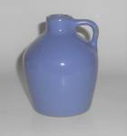 Click to view larger image of Zanesville Stoneware Art Pottery Gloss Blue #RJ Jug (Image1)