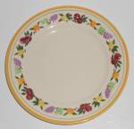 Click to view larger image of Franciscan Pottery Small Fruit Bread Plate (Image1)