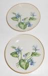 Franciscan Pottery China Pair Olympic Saucers